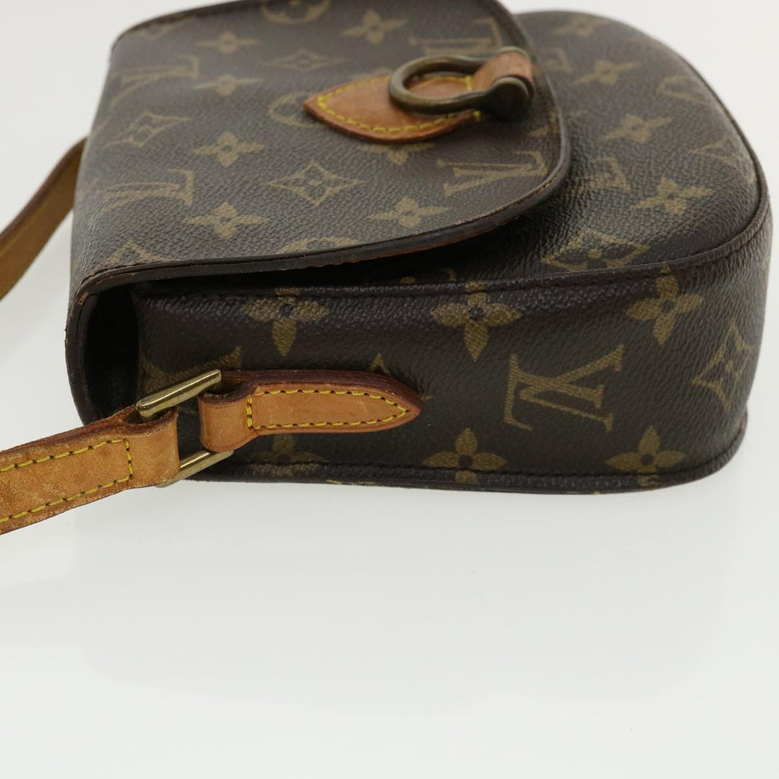LOUIS VUITTON Monogram Saint Cloud PM Shoulder Bag M51244 LV Auth 35532