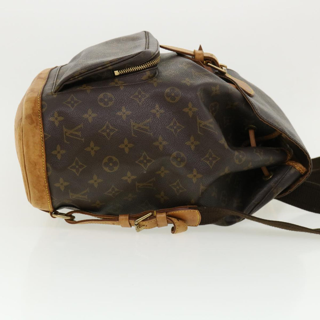 LOUIS VUITTON Monogram Montsouris GM Backpack M51135 LV Auth 35600