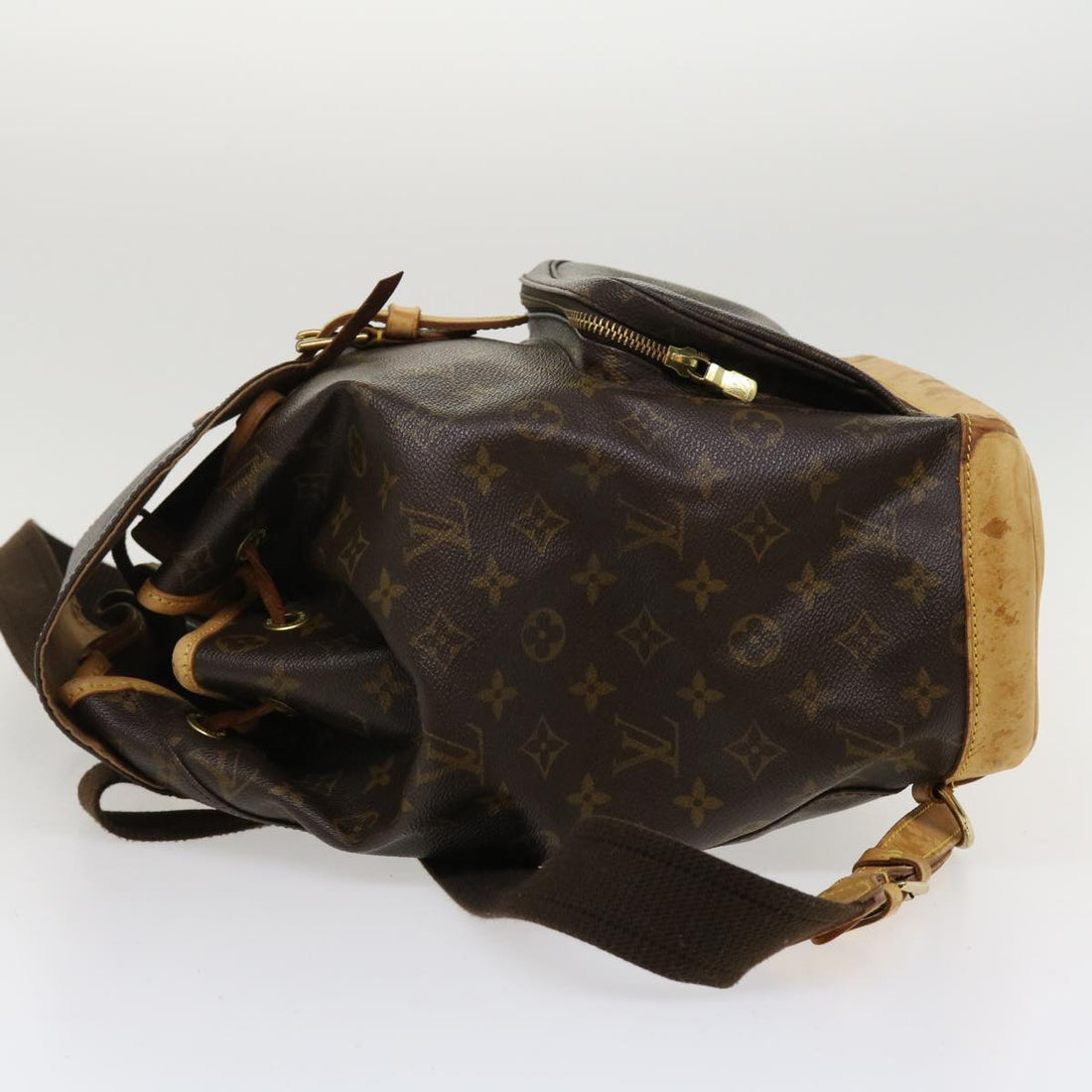 LOUIS VUITTON Monogram Montsouris GM Backpack M51135 LV Auth 35963