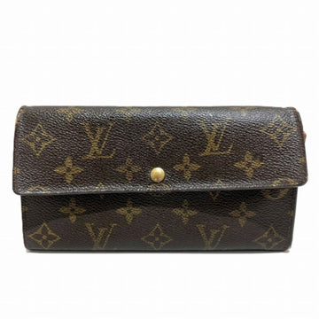 Louis Vuitton Monogram  Monogram Long Wallet (Bi-Fold)