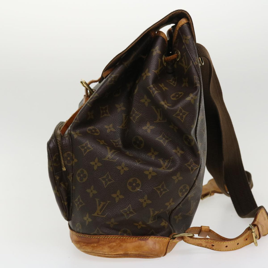 LOUIS VUITTON Monogram Montsouris GM Backpack M51135 LV Auth 36094