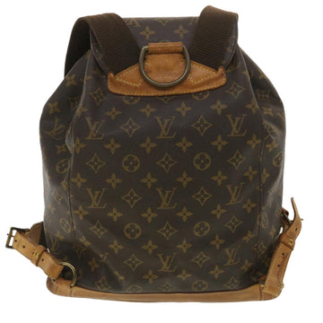 LOUIS VUITTON Monogram Montsouris GM Backpack M51135 LV Auth 36359