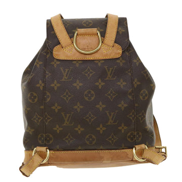 LOUIS VUITTON Monogram Montsouris MM Backpack M51136 LV Auth 36402