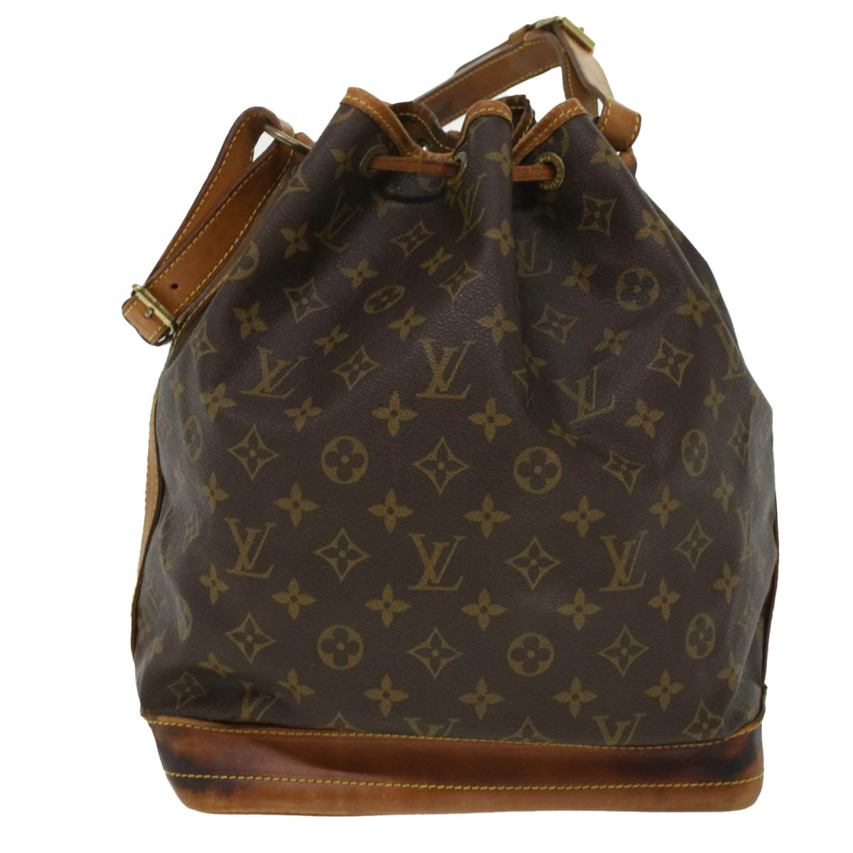 LOUIS VUITTON Monogram Noe Shoulder Bag M42224 LV Auth 36474