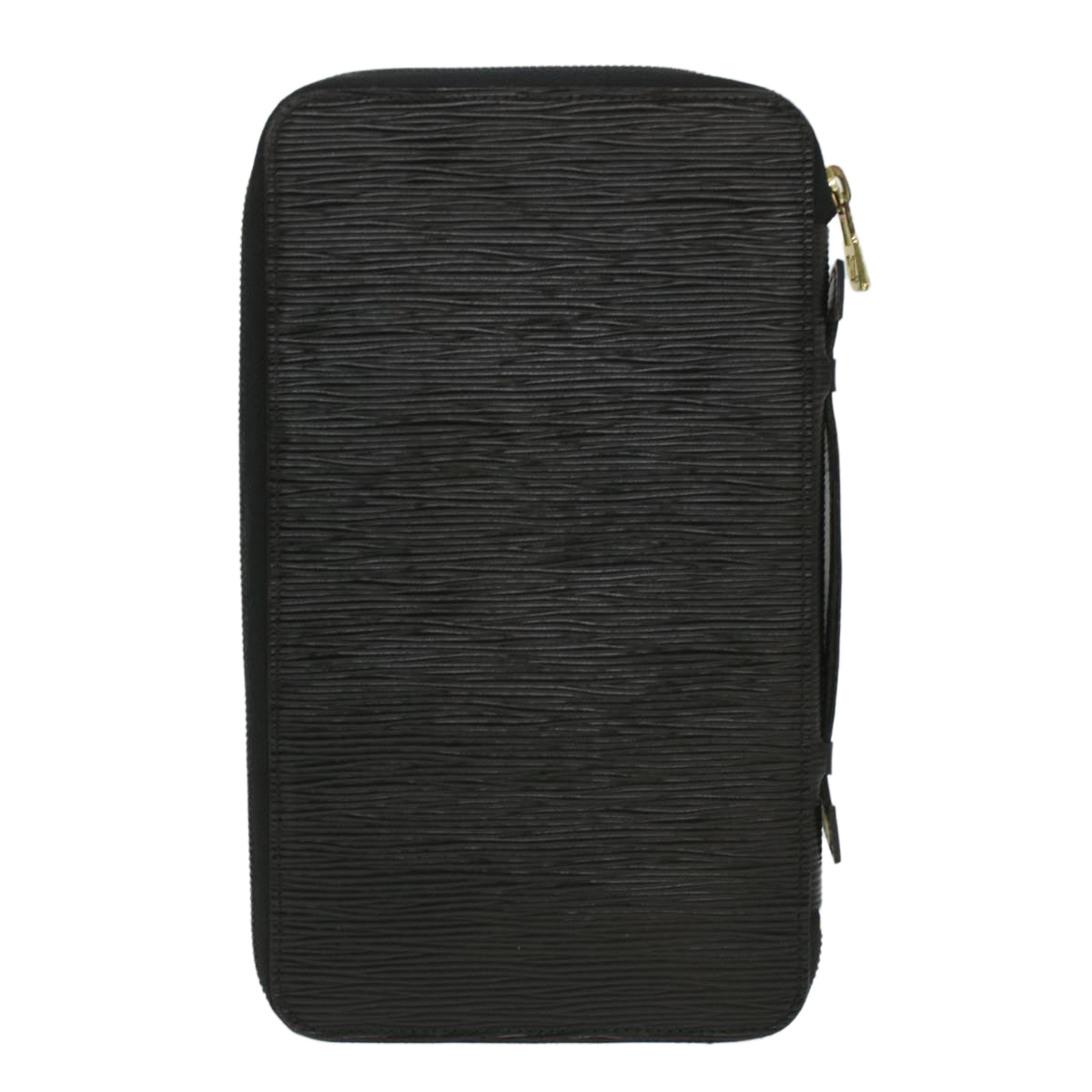 LOUIS VUITTON Epi Organizer Voyage Travel Case Black LV Auth 36811