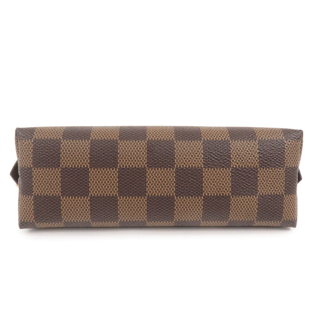Louis Vuitton Damier Pochette Cosmetic Pouch Brown N47516