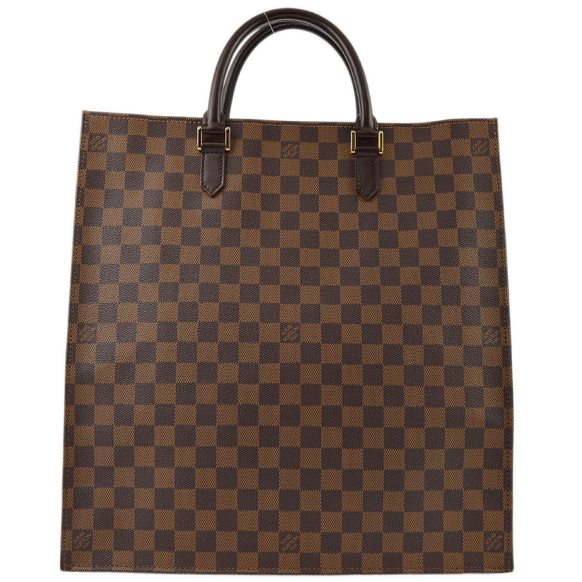 Louis Vuitton 2004 Damier Sac Plat Tote HandBag N51140