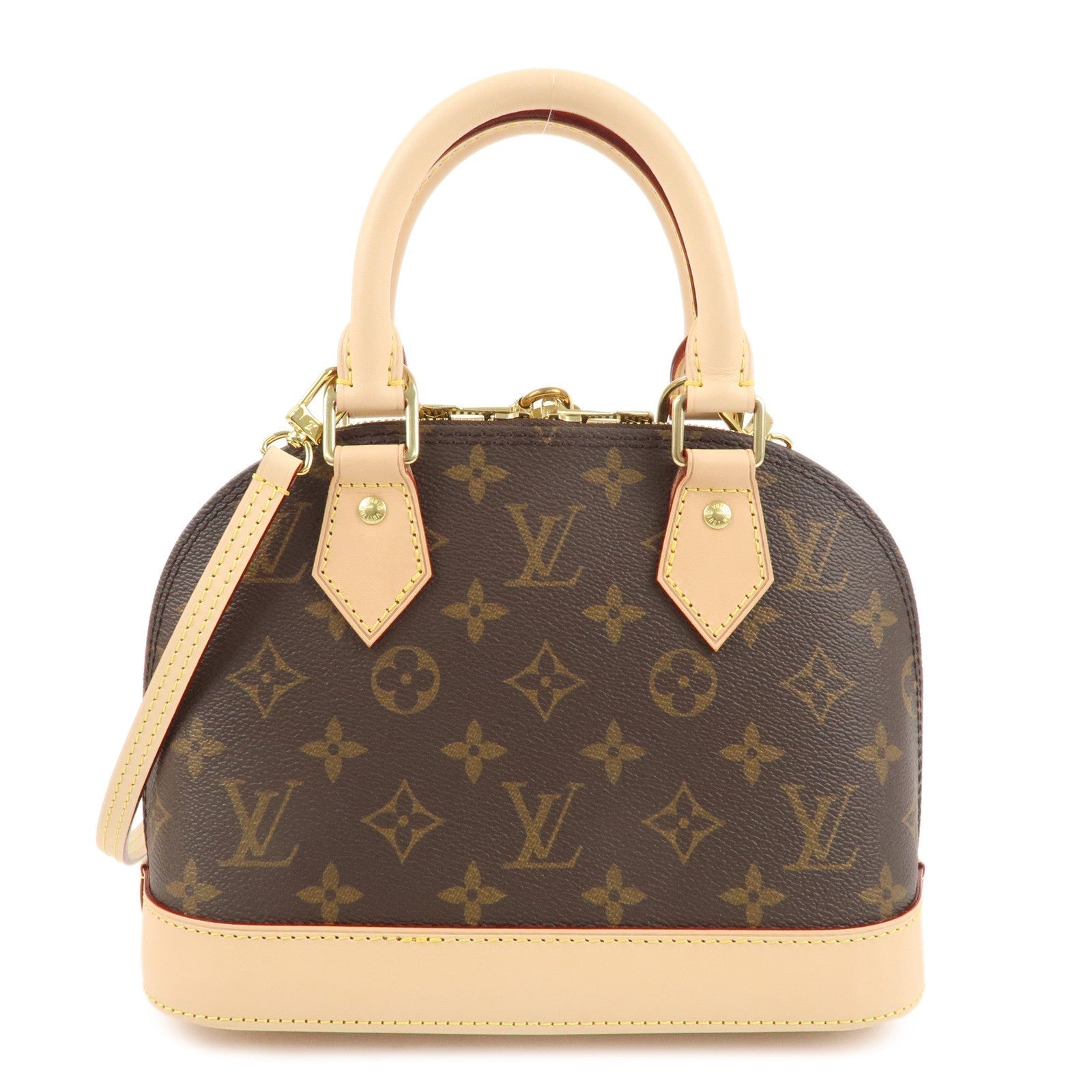 Louis Vuitton Monogram Alma BB 2Way Hand Bag Shoulder Bag M53152