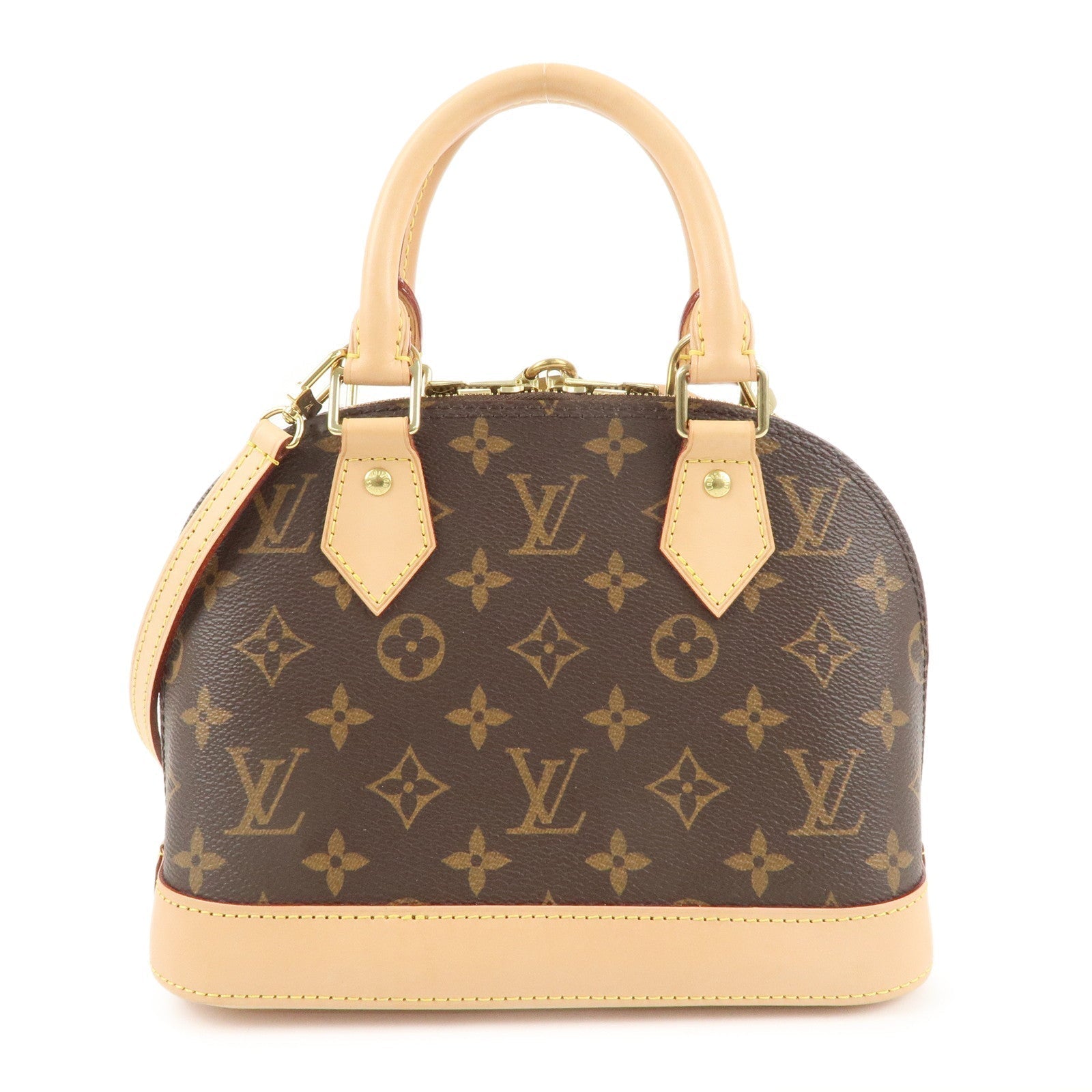 Louis Vuitton Monogram Alma BB 2Way Hand Bag Shoulder Bag M53152