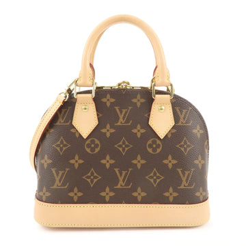 Louis Vuitton Monogram Alma BB 2Way Hand Bag Shoulder Bag M53152