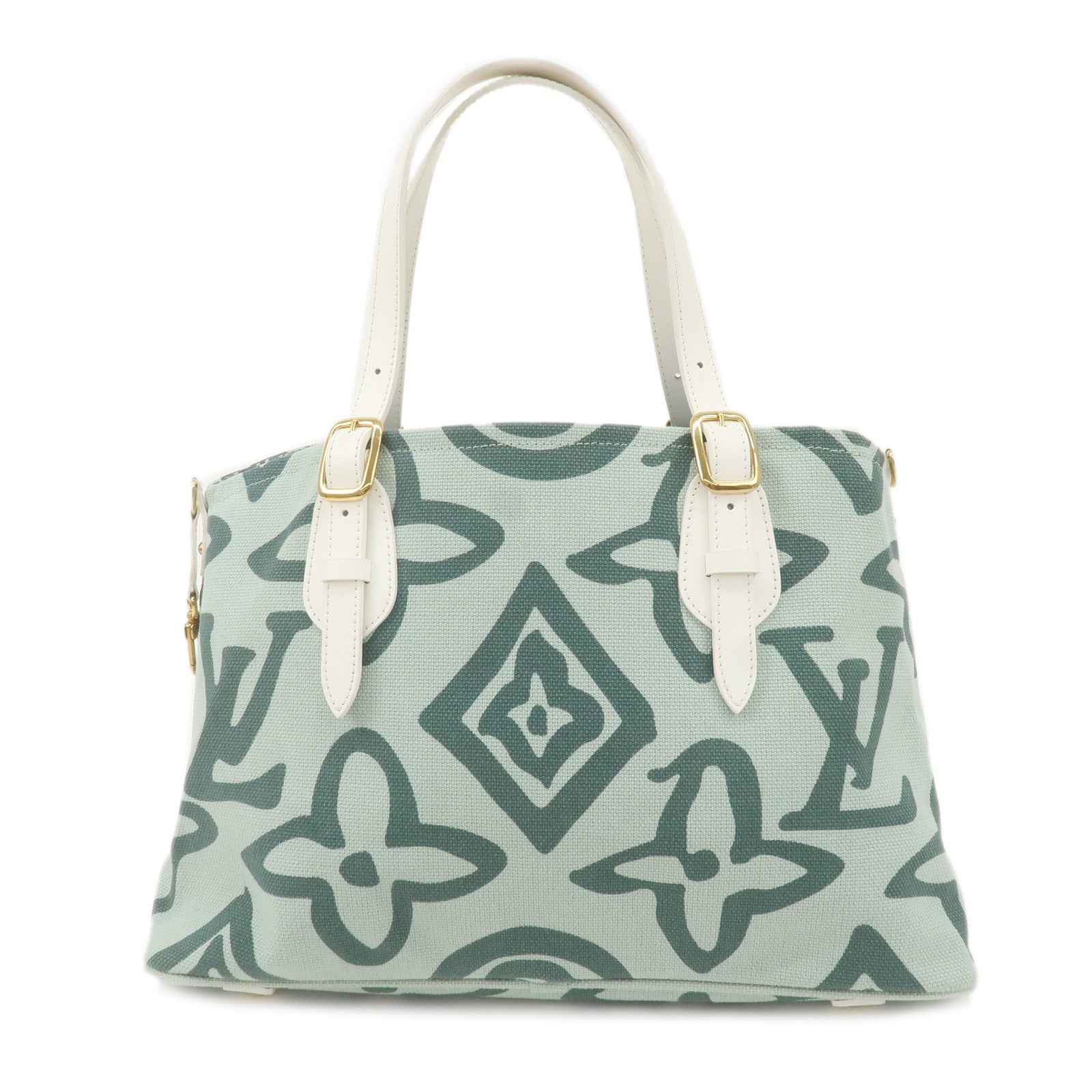 Louis Vuitton Cruise Line Tahitienne GM Shoulder Bag Green M95678