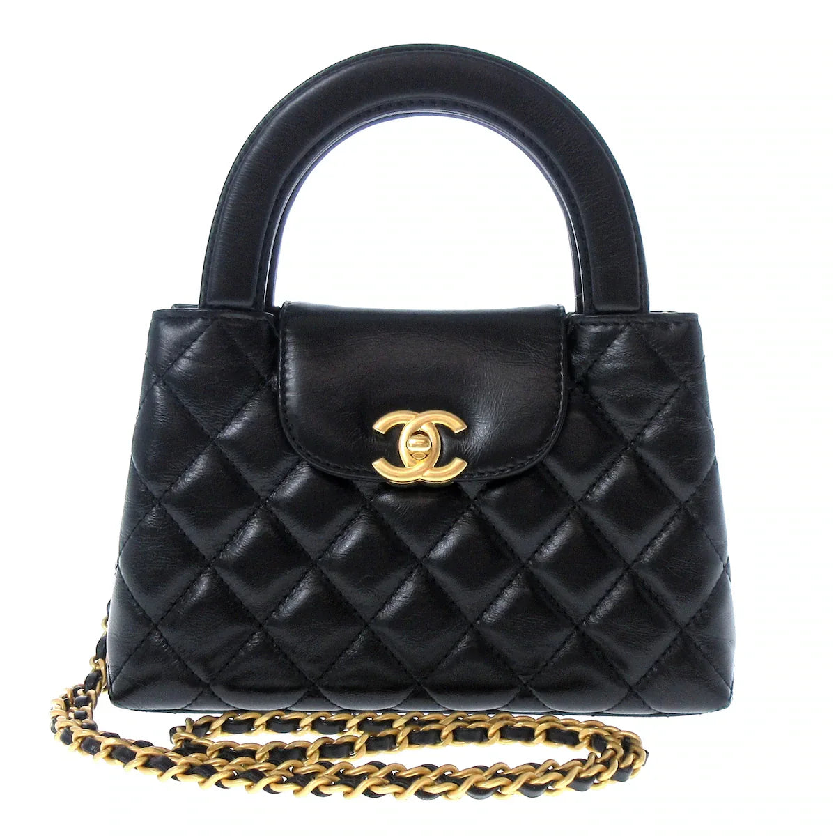 Chanel Mini Shopping Kelly Black Bag