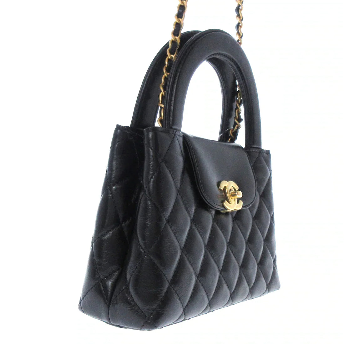 Chanel Mini Shopping Kelly Black Bag