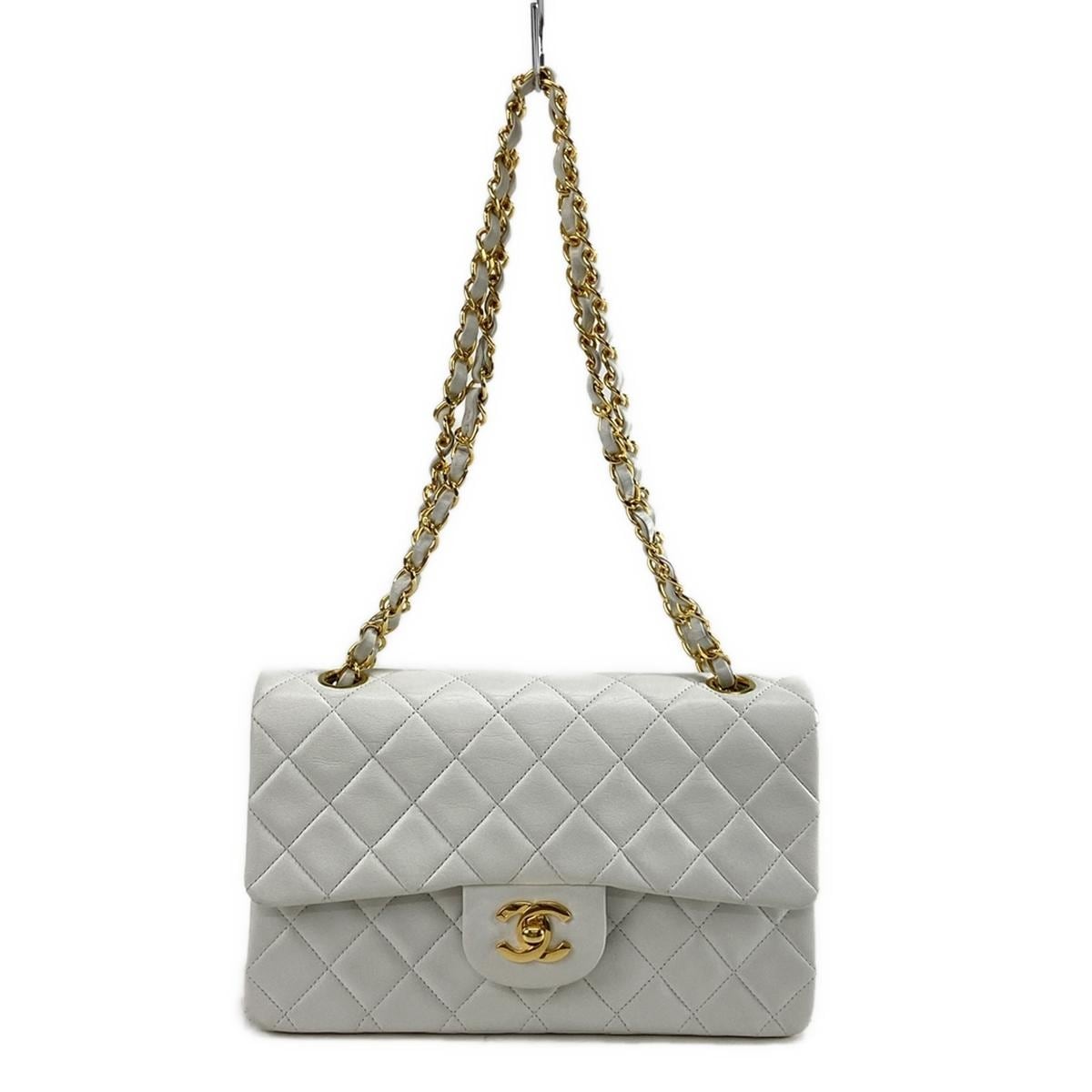 Chanel Small timeless white bag