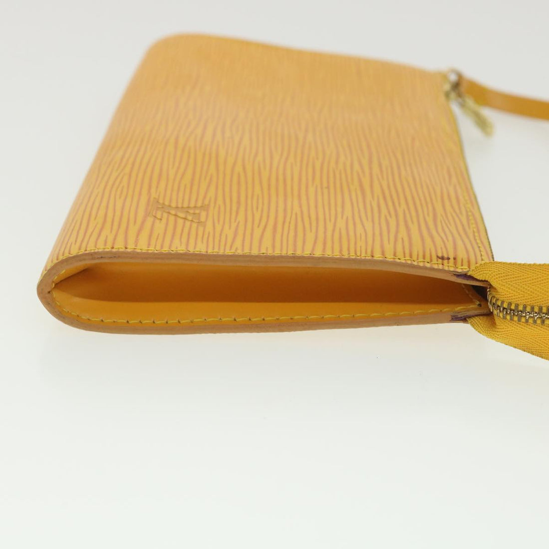 LOUIS VUITTON Epi Pochette Accessoires Pouch Yellow M52989 LV Auth 37917