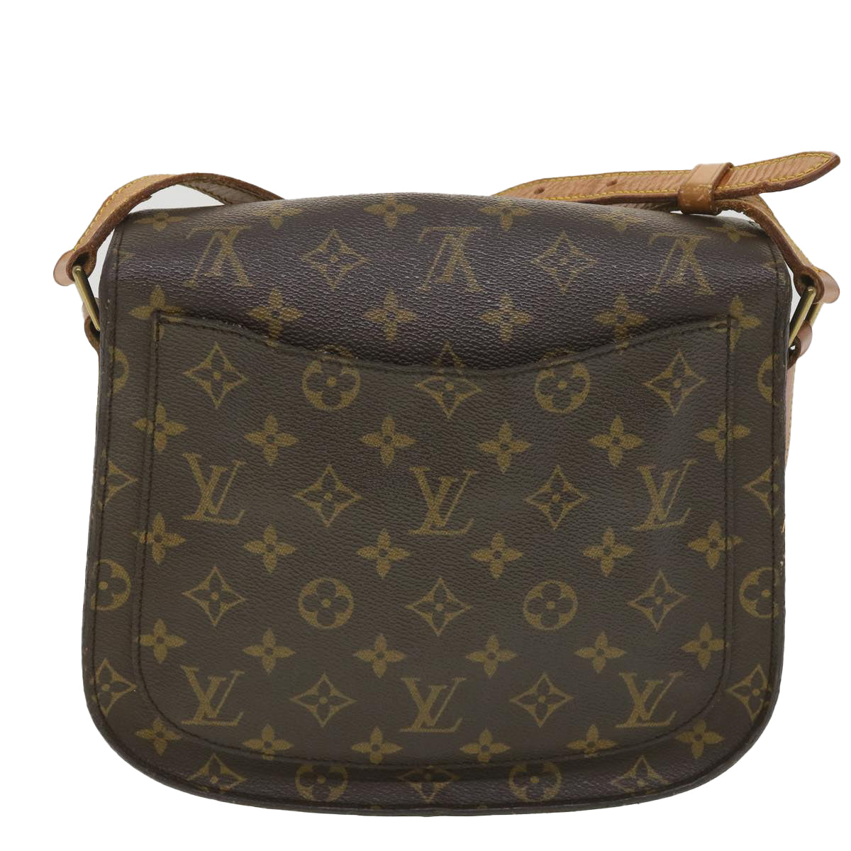 LOUIS VUITTON Monogram Saint Cloud GM Shoulder Bag M51242 LV Auth 38149
