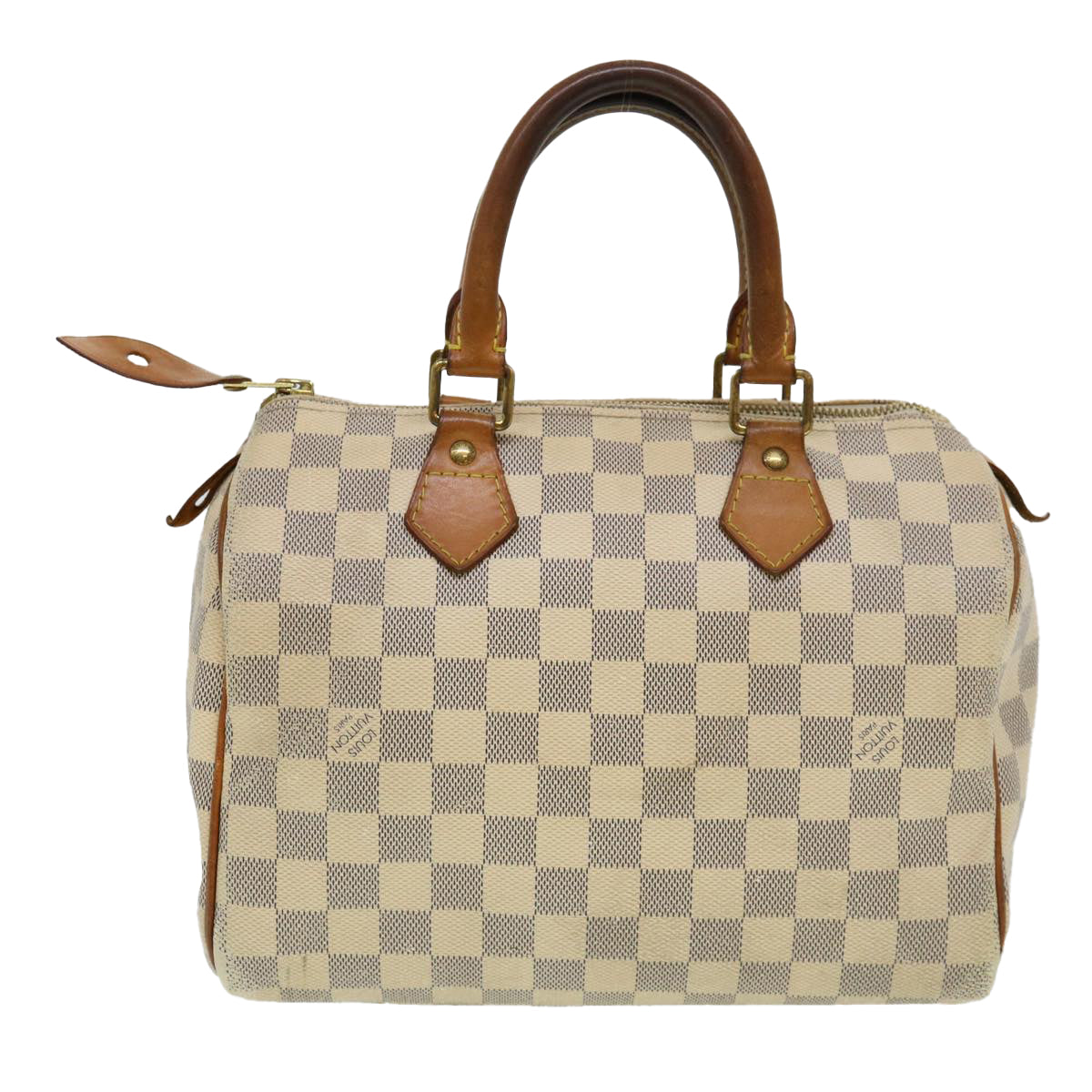 LOUIS VUITTON Damier Azur Speedy 30 Hand Bag N41533 LV Auth 38153