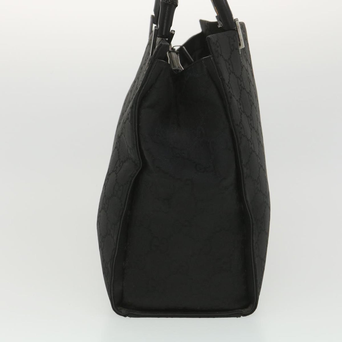 GUCCI GG Canvas Hand Bag Black  38354