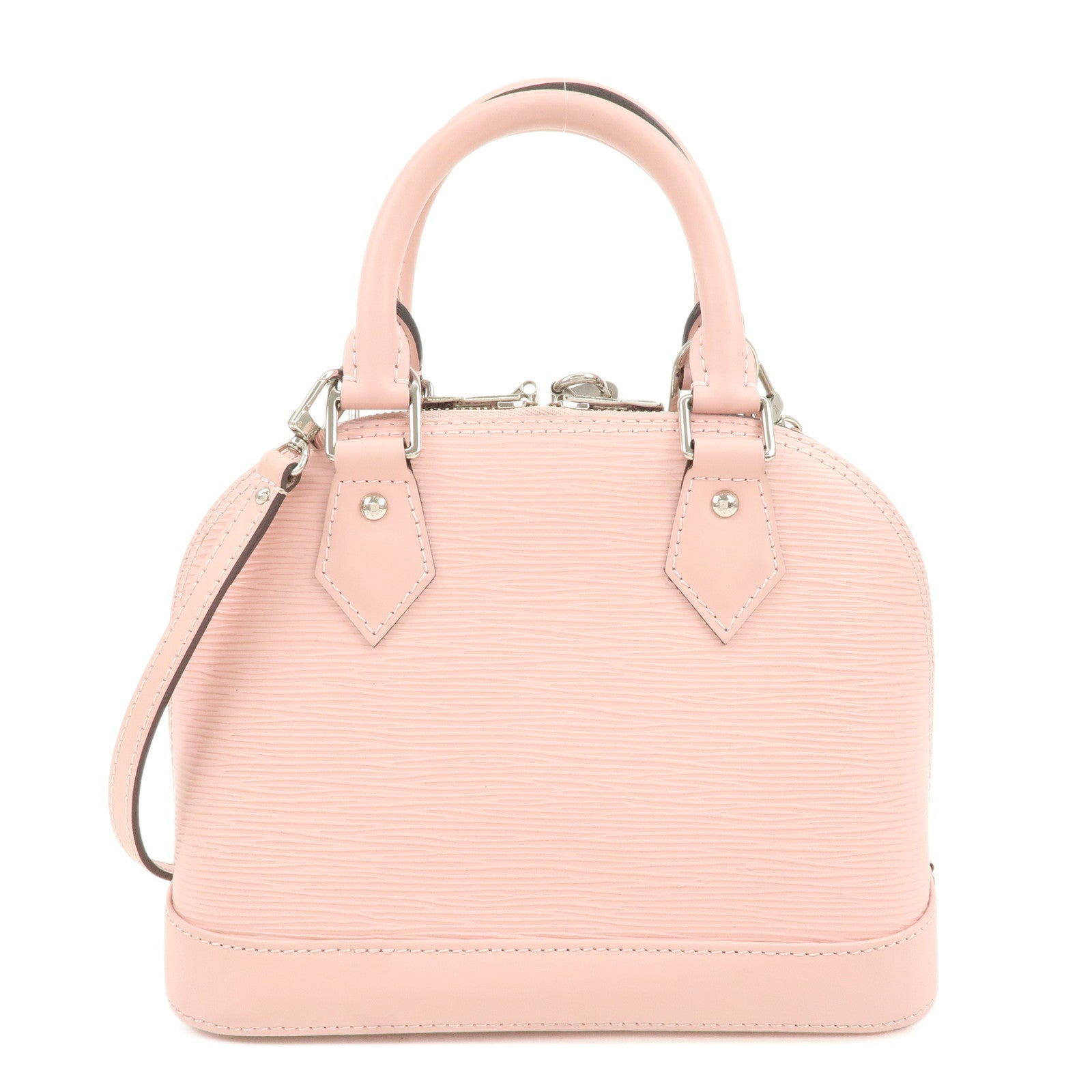 Louis Vuitton Epi Alma BB 2Way Hand Bag Rose Ballerine M41327