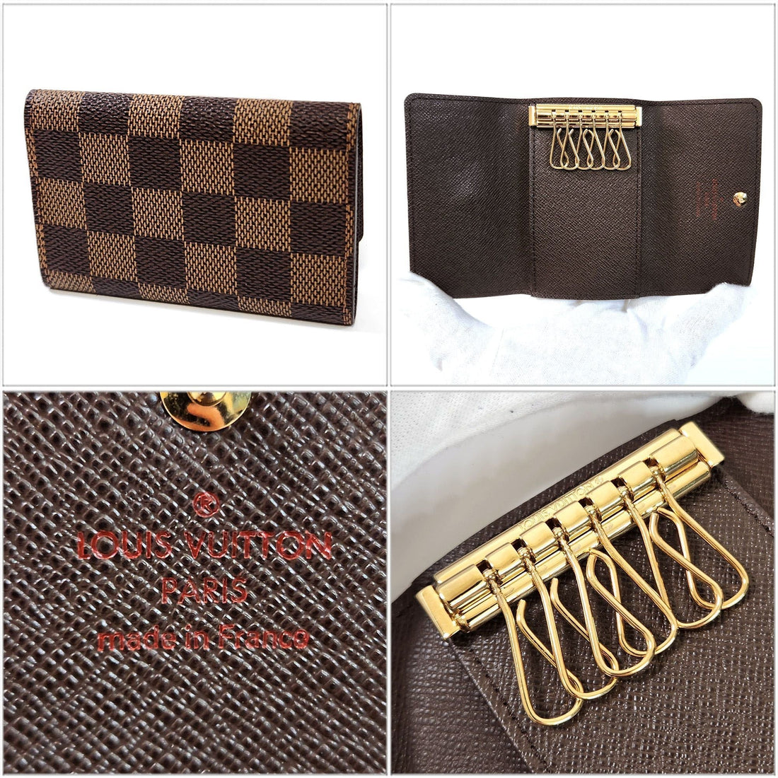 Louis Vuitton Damier Canvas Keycase