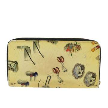 LOUIS VUITTON Vernis Nicolas Ghesquire Zippy Wallet White M50370 LV Auth 39244