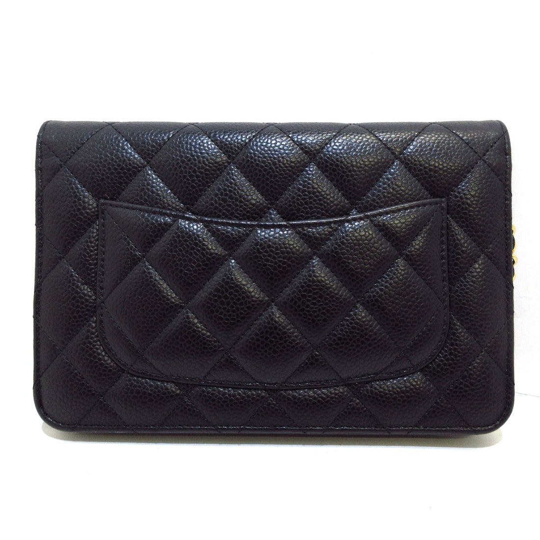 Chanel Wallet On Chain Caviar, Black