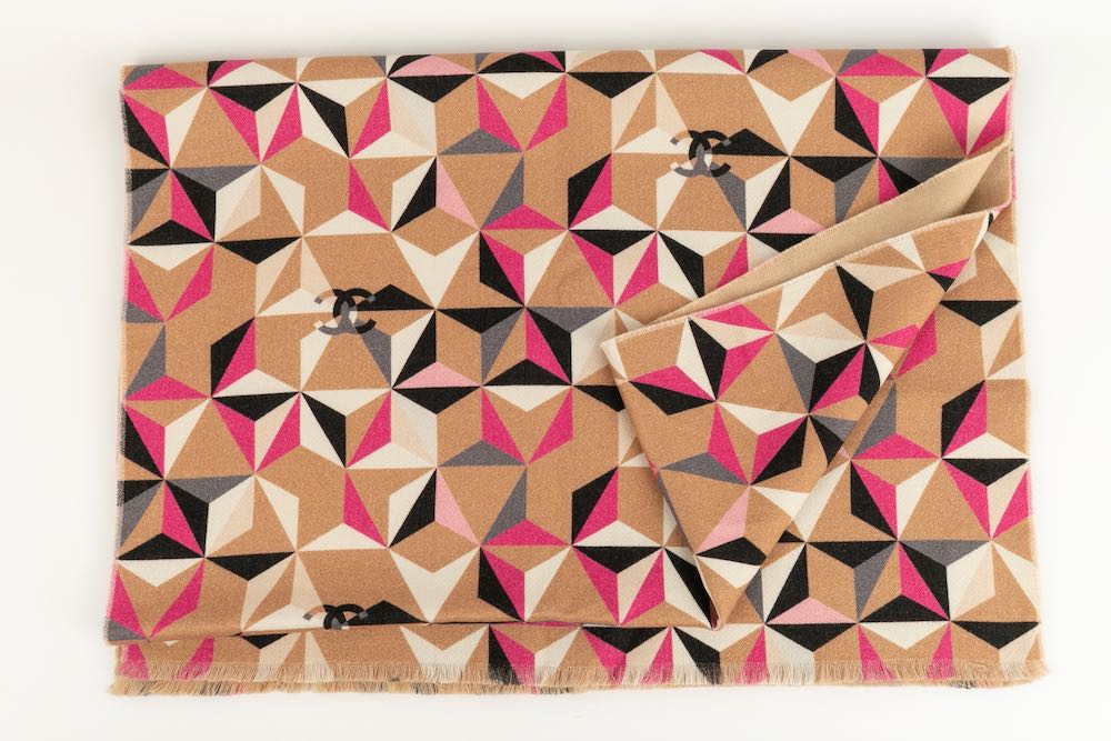 Echarpe en laine Chanel