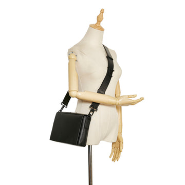 Black Louis Vuitton Epi Box Messenger Crossbody Bag
