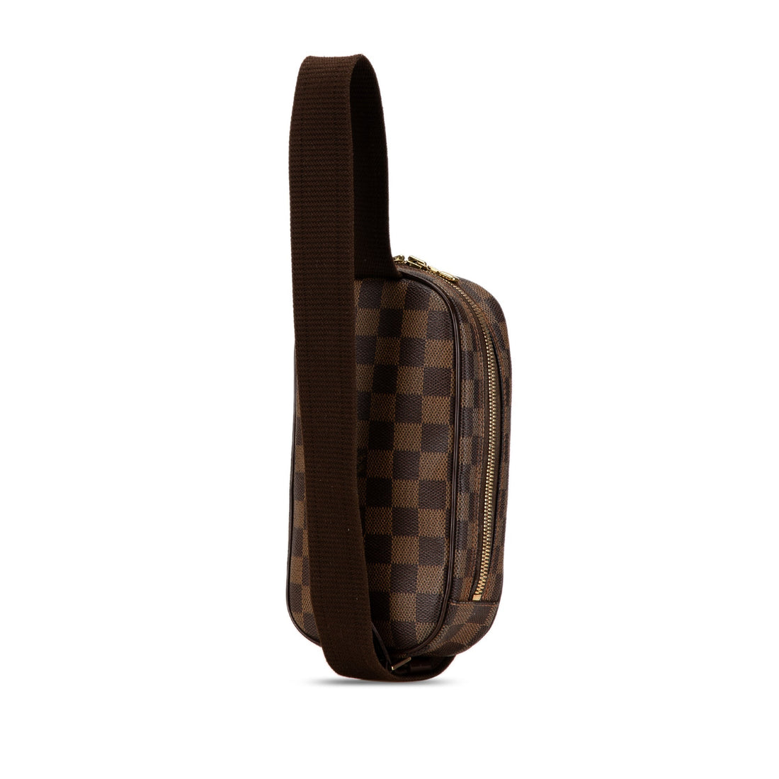 Brown Louis Vuitton Damier Ebene Pochette Gange Crossbody Bag