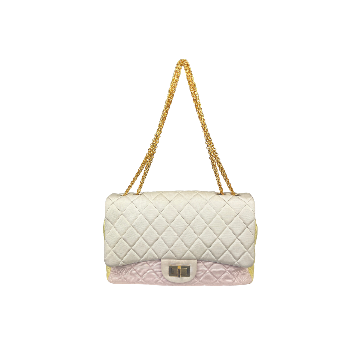 CHANEL 2.55 Quilted Bag Pastel Nylon