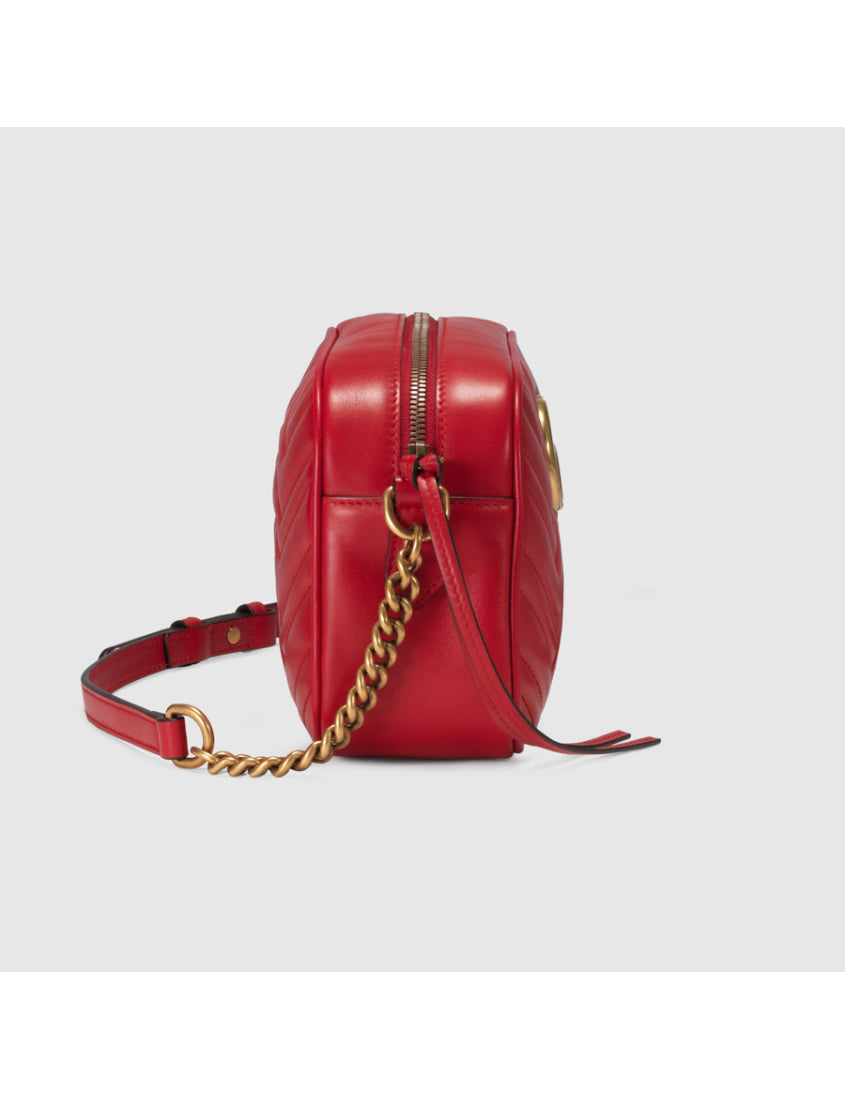 Gucci GG Marmont Series Small Quilted Shoulder Bag