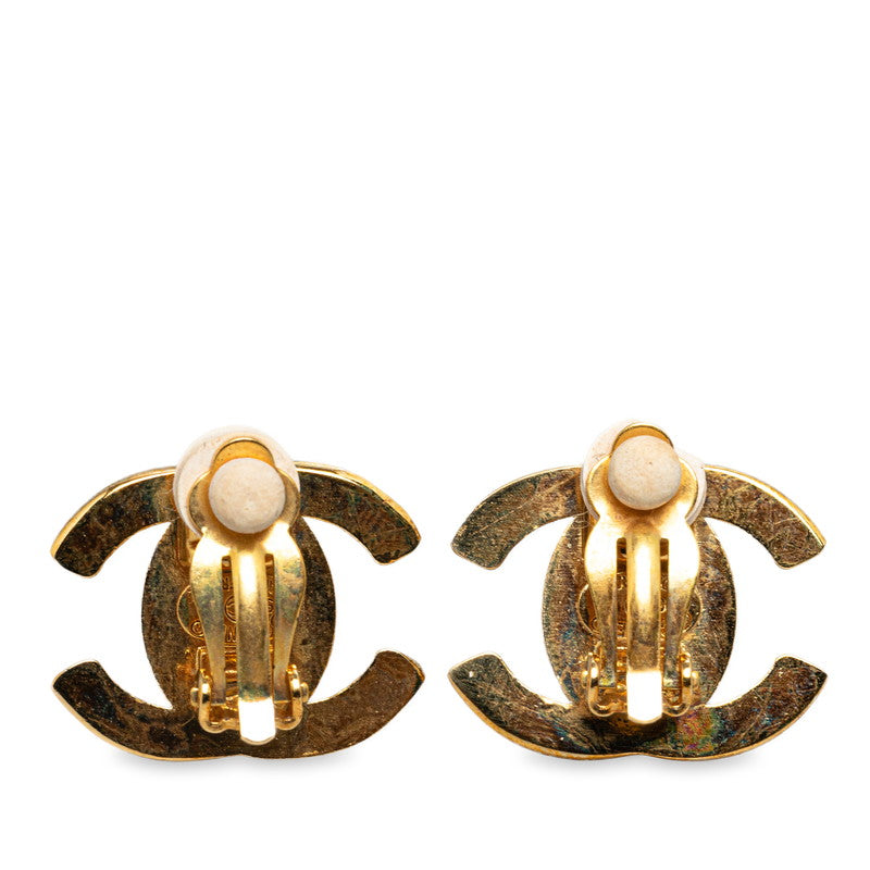 Chanel Vintage Coco Turnrock Motif Earring G   CHANEL Ginestapo