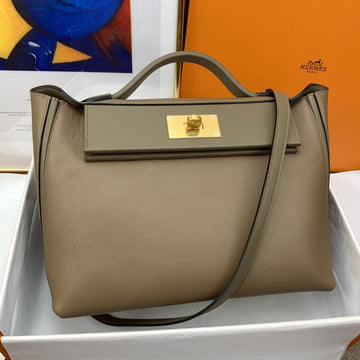 HM 24/24 Clemtlmce Swift Light Brown For Womtlm, Handbags, Shoulder Bags 11.4in/29cm