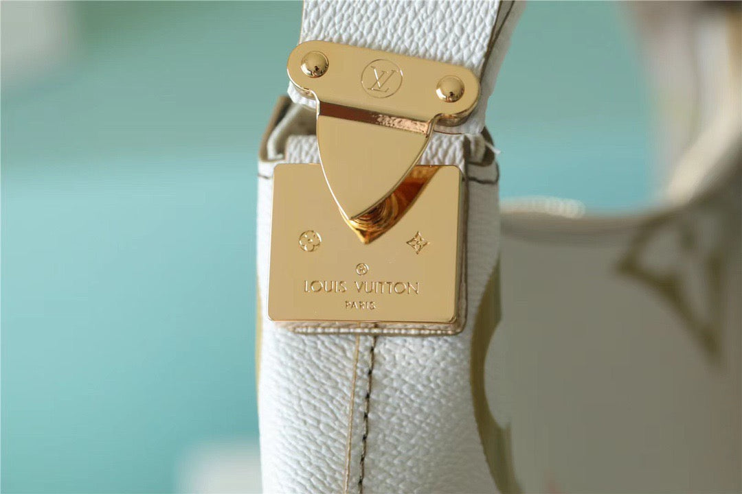 LV Neverfull MM Monogram Canvas Sunset Kaki For Womtlm,  Shoulder and Crossbody Bags 9.4in/24cm LV M59861