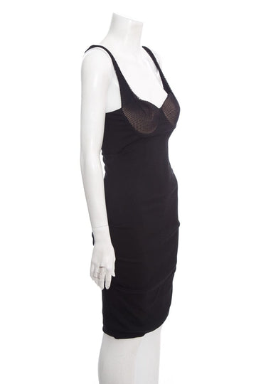Alexander Wang Black Fitted Dress SZ 2