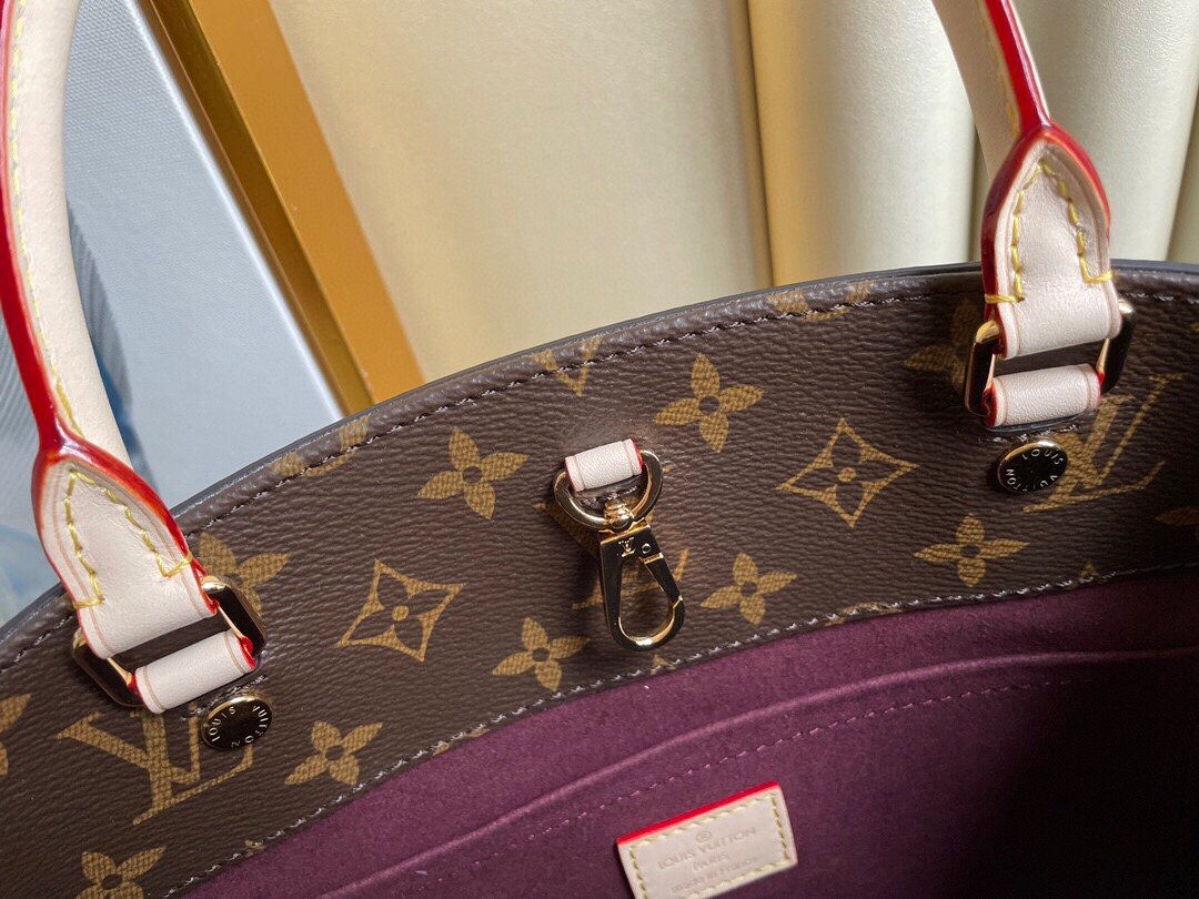 LV Montaigne MM Monogram Canvas For Womtlm,  Shoulder And Crossbody Bags 13in/33cm LV M41056