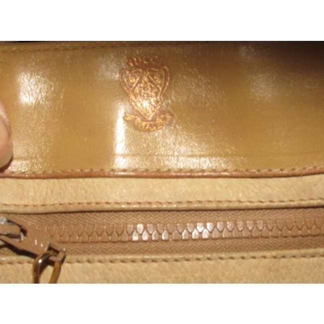 Gucci Brown micro Guccissima Leather Hobo Crossbody Bag w Boot Snap