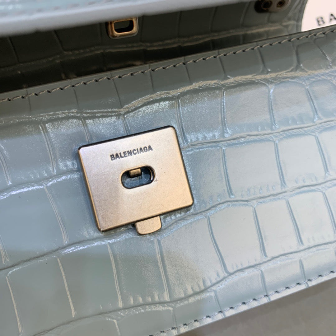 Baltlm Gossip Small On Chain Shoulder Bag Blue, For Womtlm,  Bags 7.4in/19cm