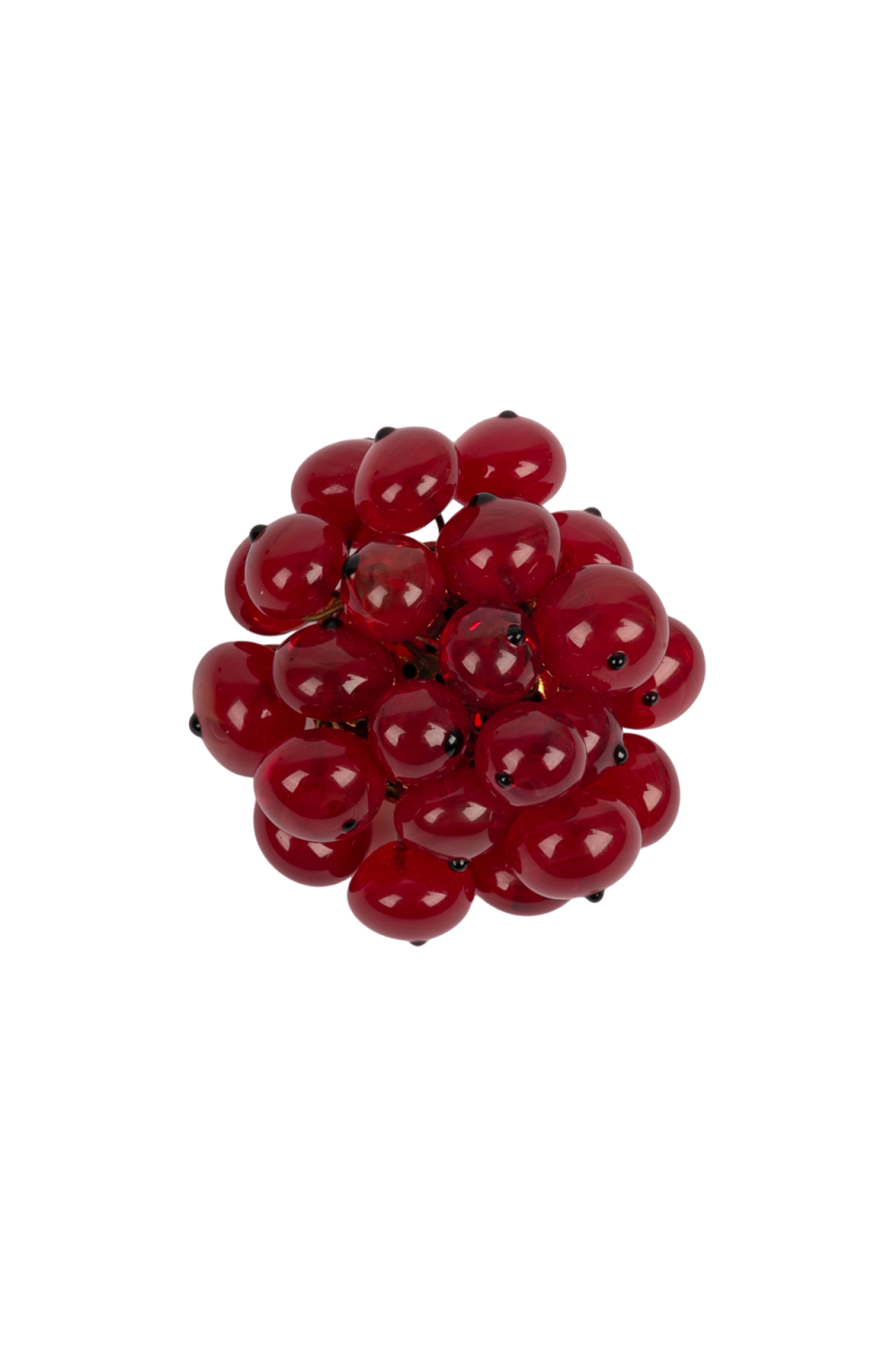 Broche en p�te de verre Chanel