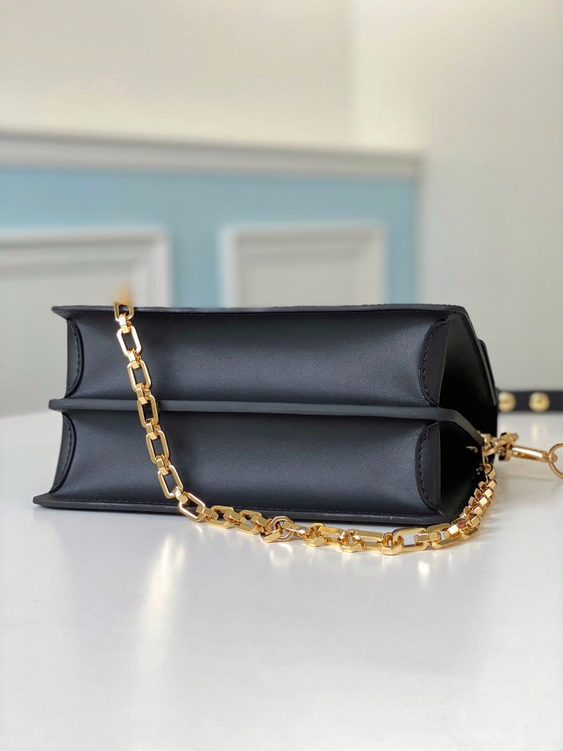 LV Dauphine MM Game On Monogram Canvas White For Womtlm,  Shoulder Bags 9.8in/25cm LV M57463