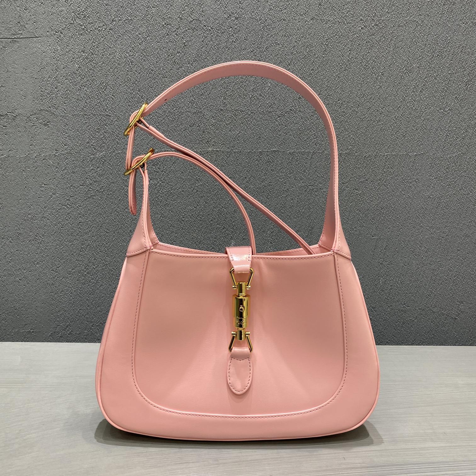gg Jackie 1961 Small Shoulder Bag Light Pink For Women 10.8in/27.4cm gg ?636709 10O0G 5815
