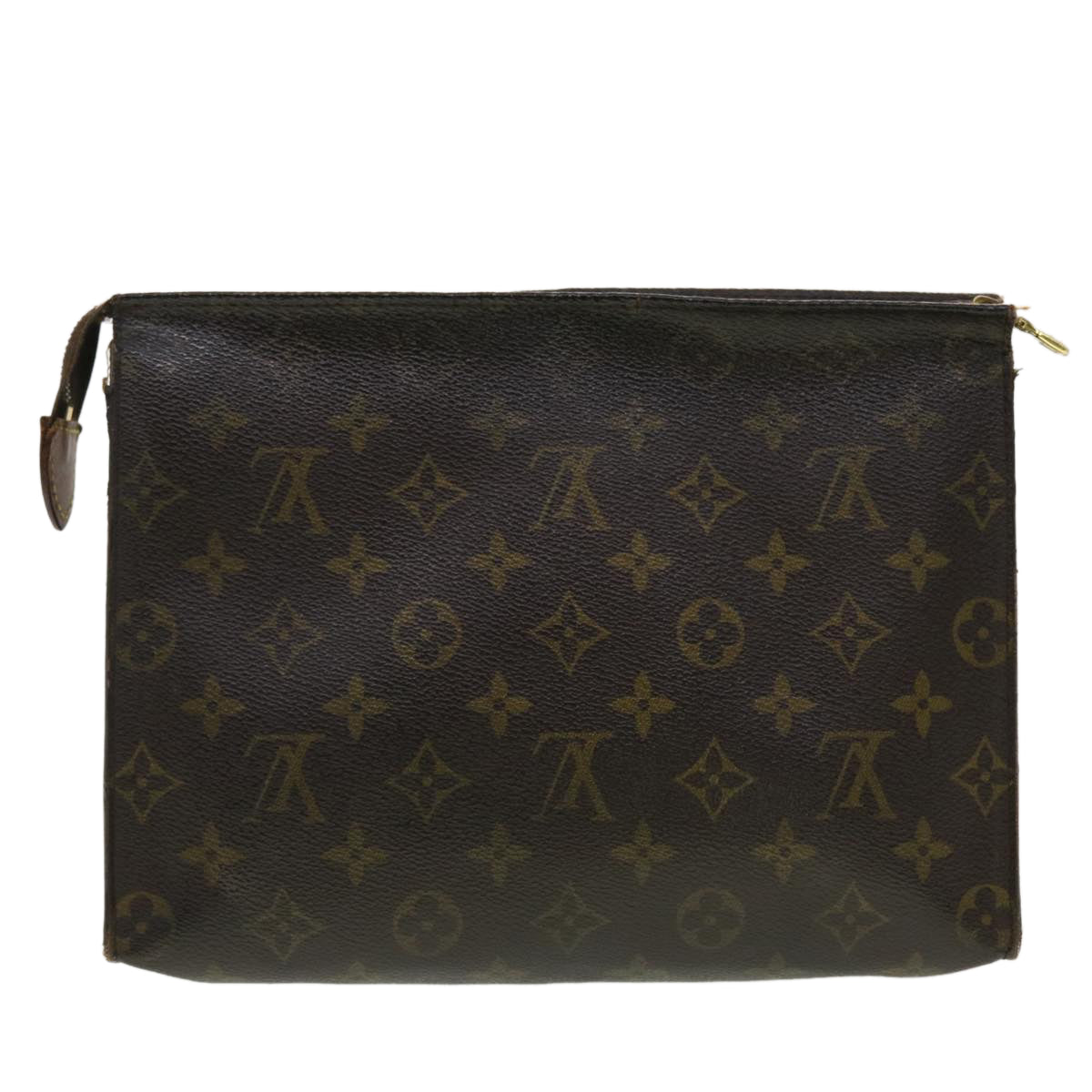 LOUIS VUITTON Monogram Poche Toilette 26 Pouch M47542 LV Auth 40574