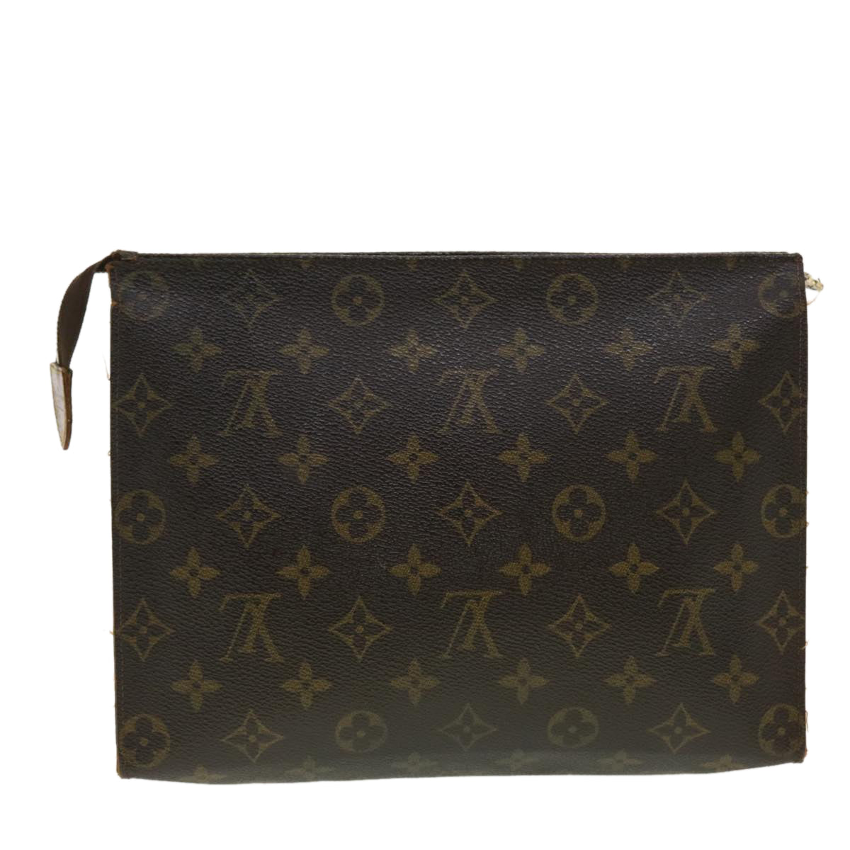 LOUIS VUITTON Monogram Poche Toilette 26 Pouch M47542 LV Auth 40575