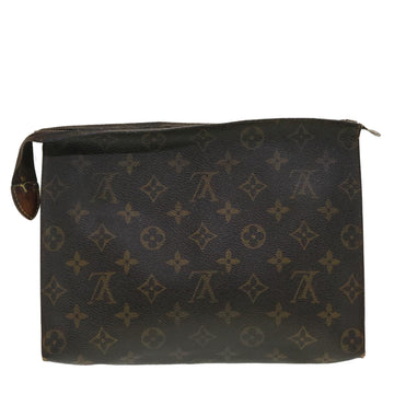 LOUIS VUITTON Monogram Poche Toilette 26 Pouch M47542 LV Auth 40640