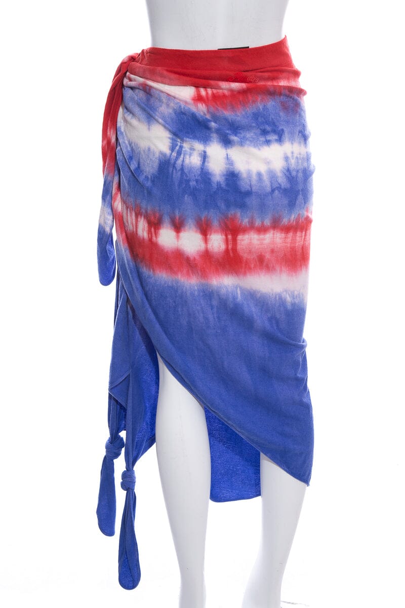 Loewe Tye Dye Wrap Skirt SZ L