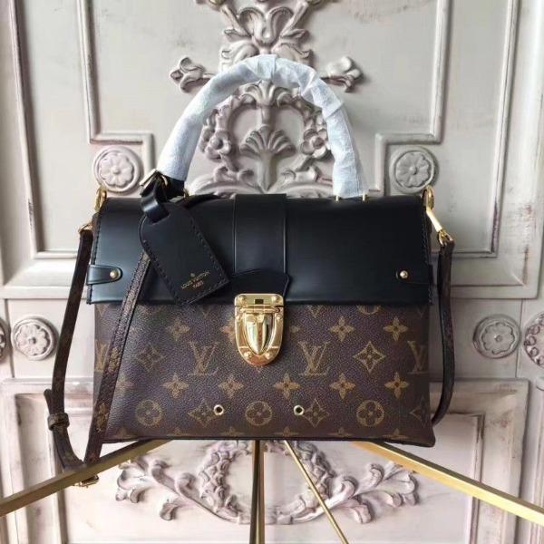 Louis Vuitton One Handle Flap Bag MM Monogram