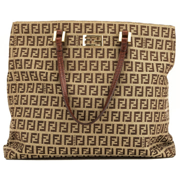 Fendi Brown Zucca Tote