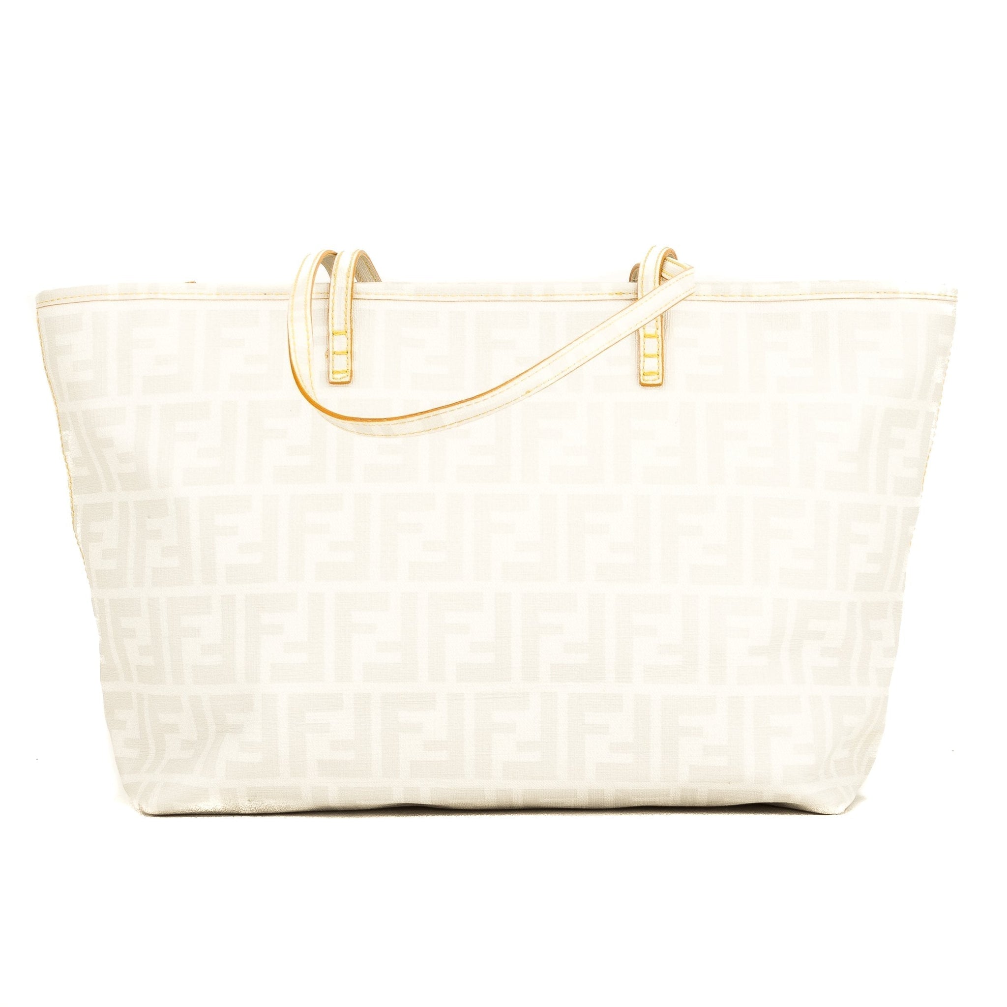 Fendi White Zucca PVC Medium Tote (4103018)