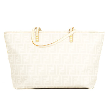 Fendi White Zucca PVC Medium Tote (4103018)