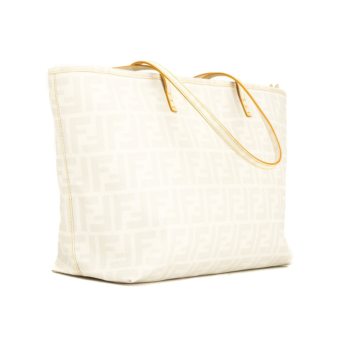 Fendi White Zucca PVC Medium Tote (4103018)